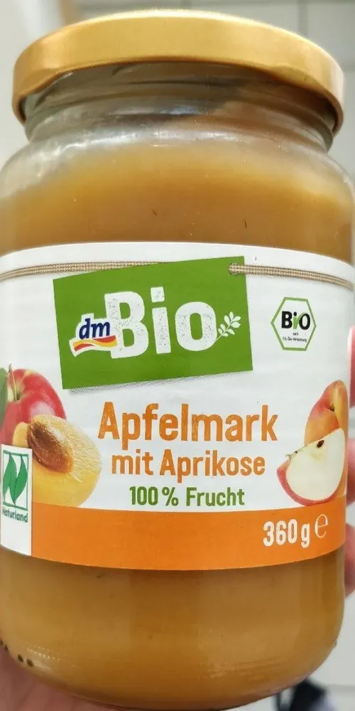 Apfelmark mit aprikose