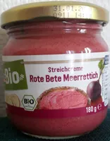 Streichcreme Rote Bete Meerrettich