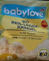 Bio reis-linsen-kringel - Anneau de riz-lentille bio