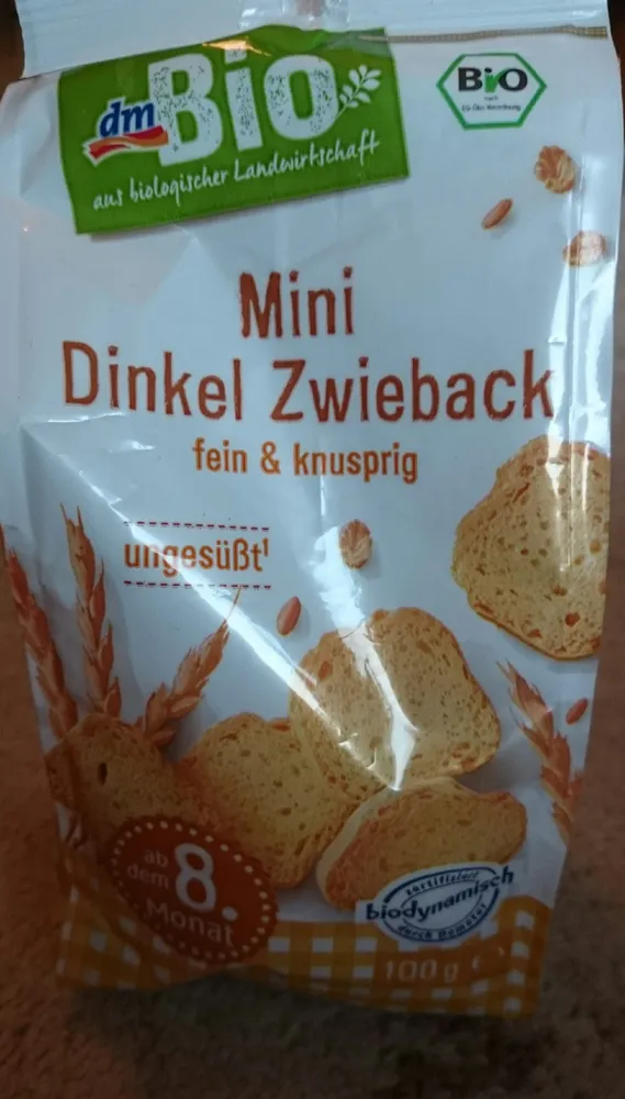 Mini Dinkel Zwieback