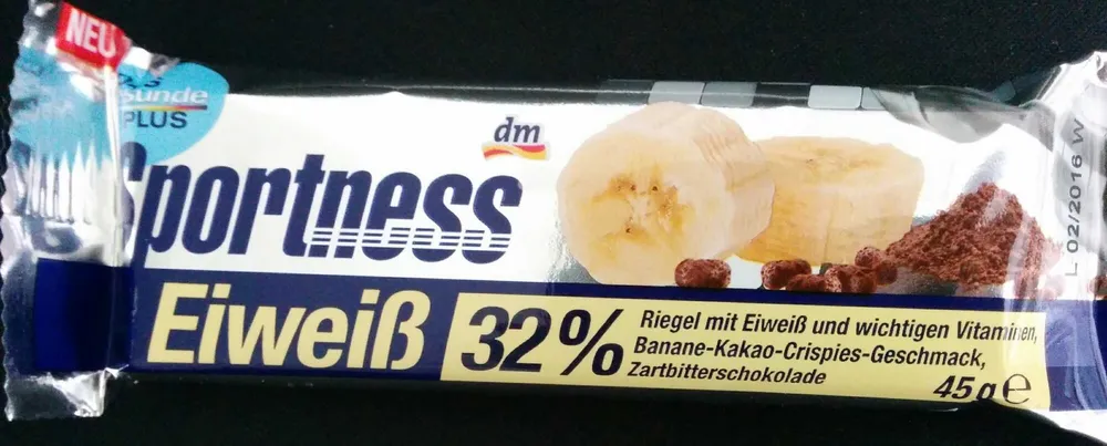 Eiweiß 32% Banane