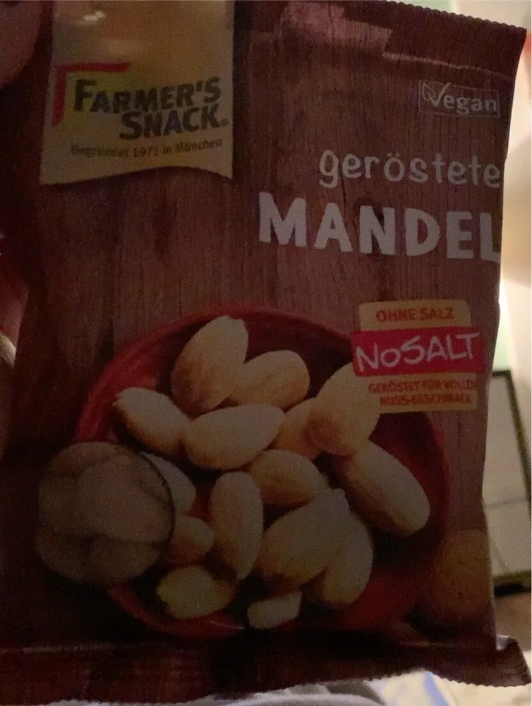 Geröstete mandeln