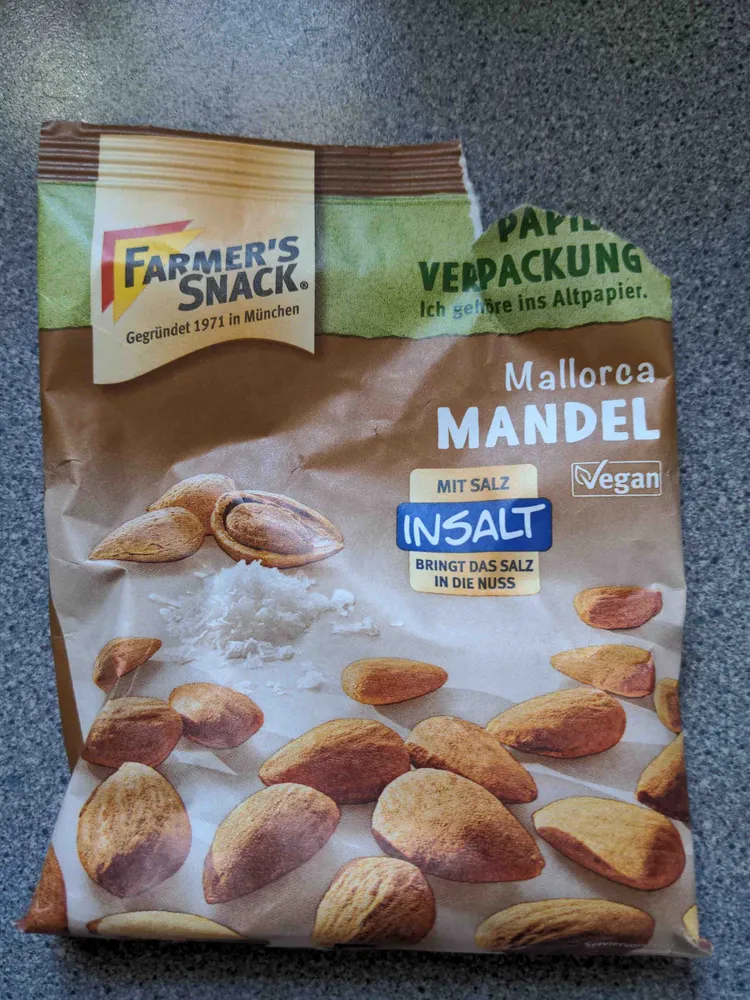 Mallorca Mandel Mit Salz