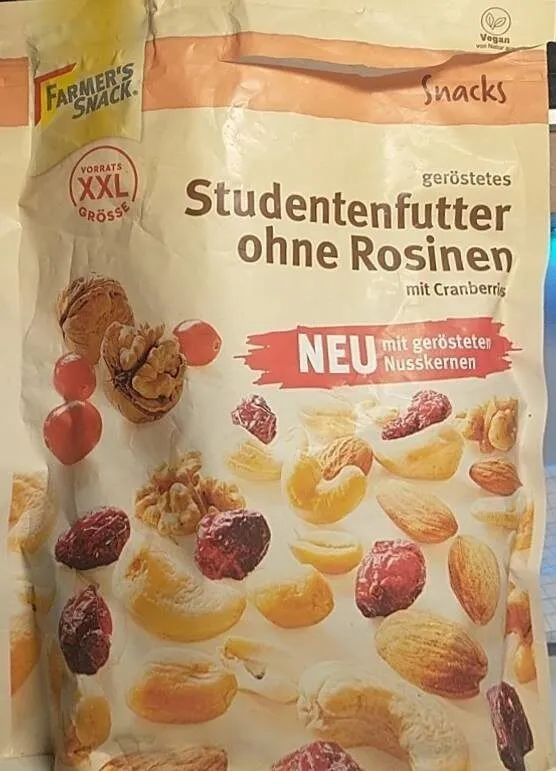 Studentenfutter ohne Rosinen