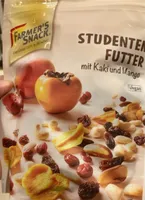 Studentenfutter mit Kaki und Mango