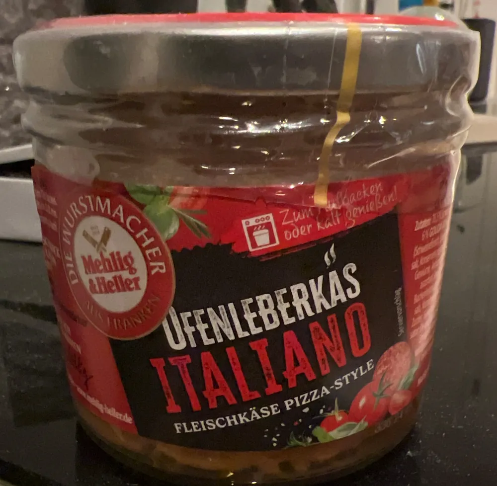 Ofenleberkäs Italiano