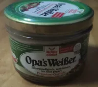 Leberwurst: Opa‘s Weißer