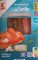 Marinierten Lachs