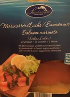 Marinated salmon