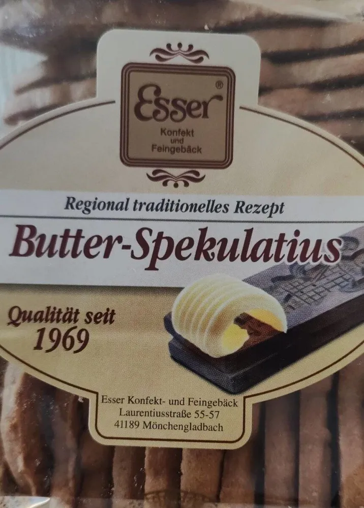 Butter -Spekulatius