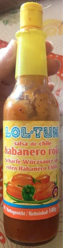 Salsa de chile • Habanero roja