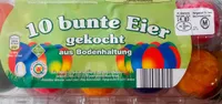 10 Bunte Eier gekocht