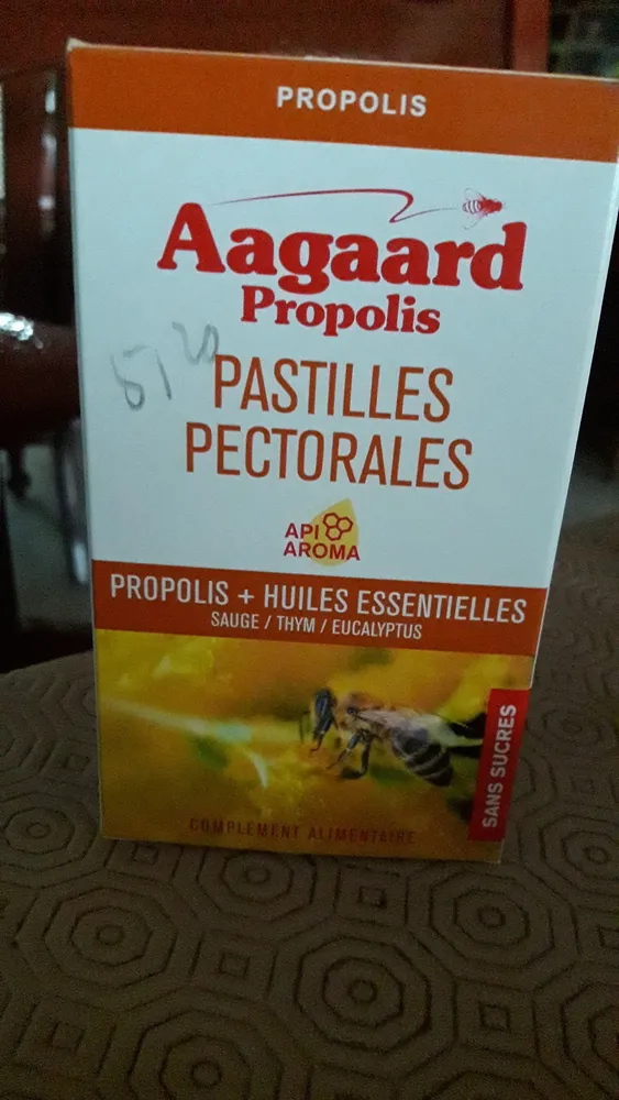 Pastilles Pectorales Propolis Huiles Essentielles 30 Pastilles
