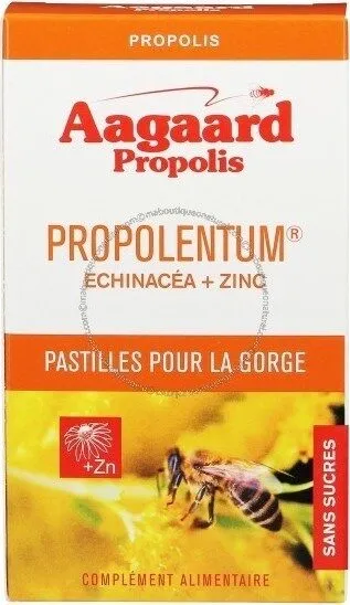 Propolentum Echinacea+zinc - 30 Pastilles - Aagaard