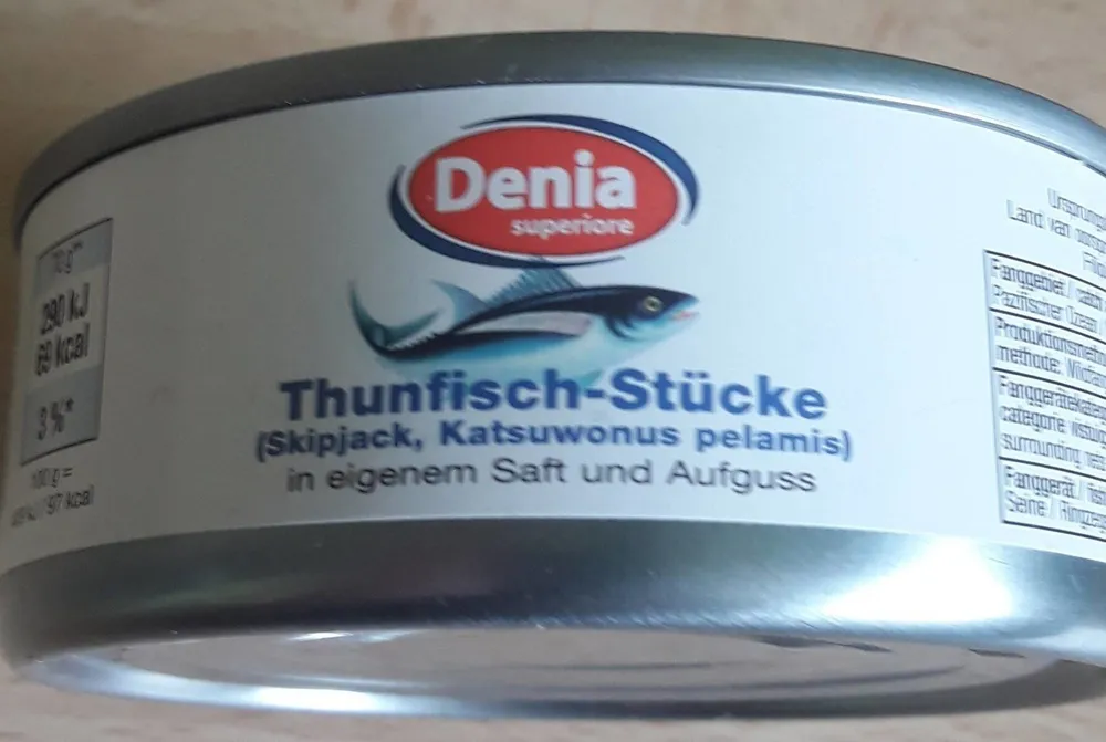 Thunfisch-Stücke
