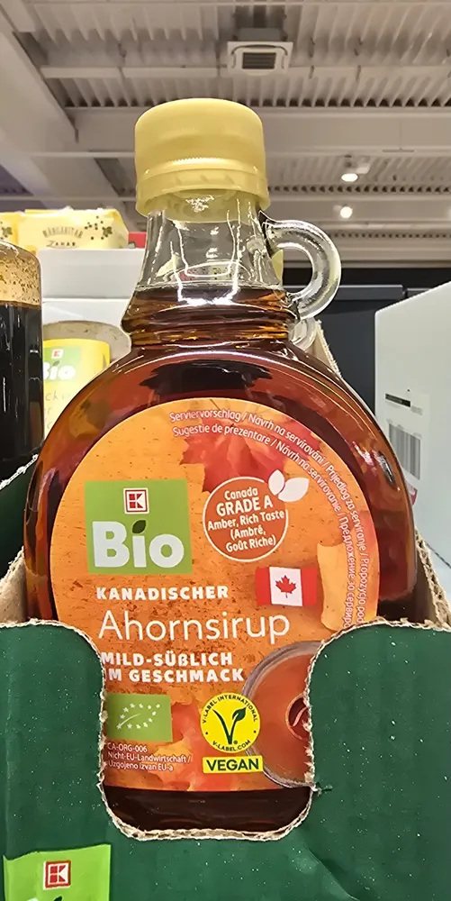 Ahornsirup Bio