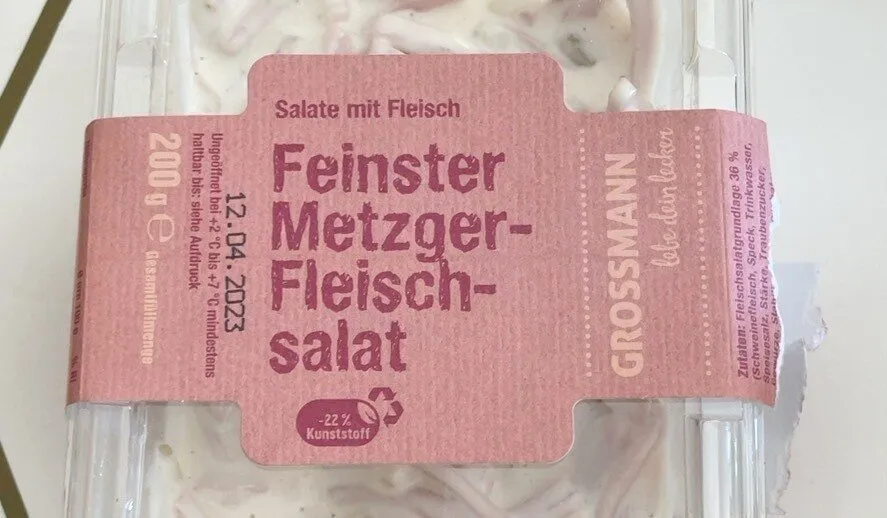 Feinster Metzger-Fleischsalat