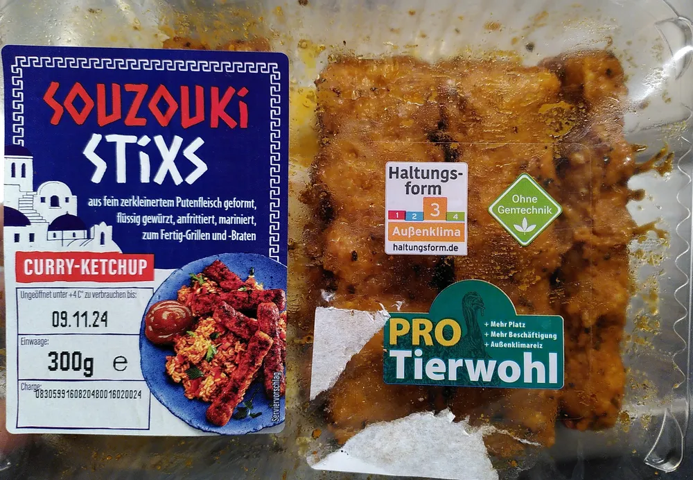 Souzouki Stixs Curry-Ketchup