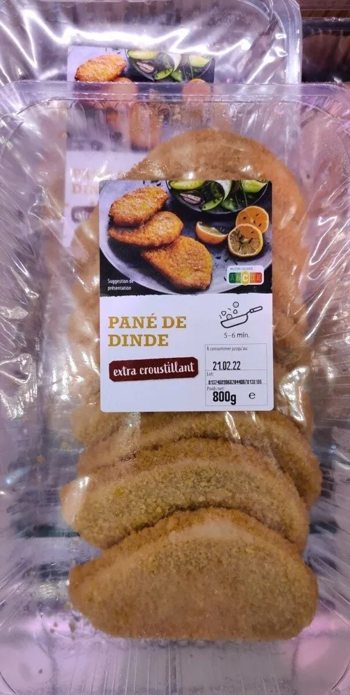 Pané de dinde