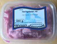 Heringssalat, rot