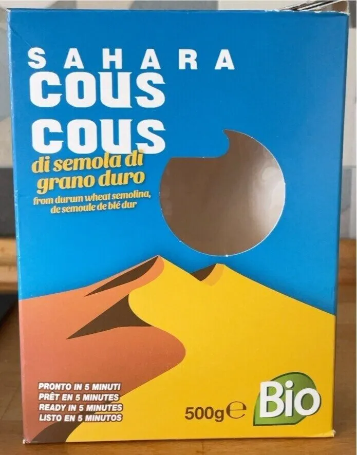 Cous cous Bio di semola di grano duro