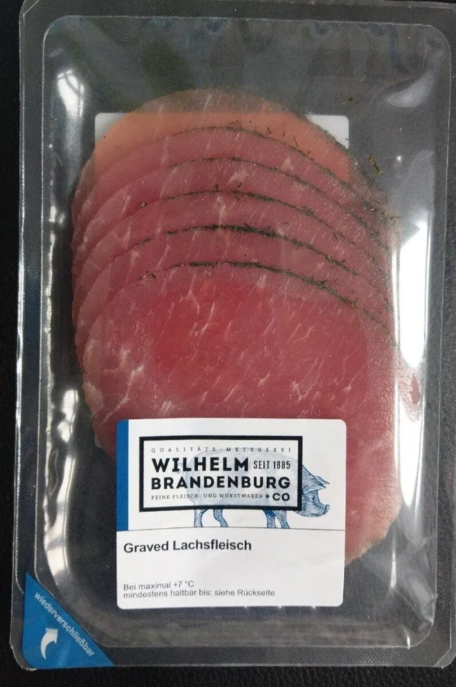 Lachsfleisch, Graved