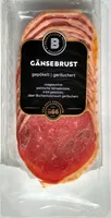 Gänsebrust gepökelt, geräuchert