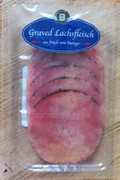 Graved Lachsfleisch