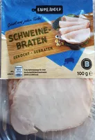 Schweinebraten gekocht - gebraten