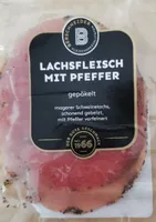 Lachsfleisch mit Pfeffer