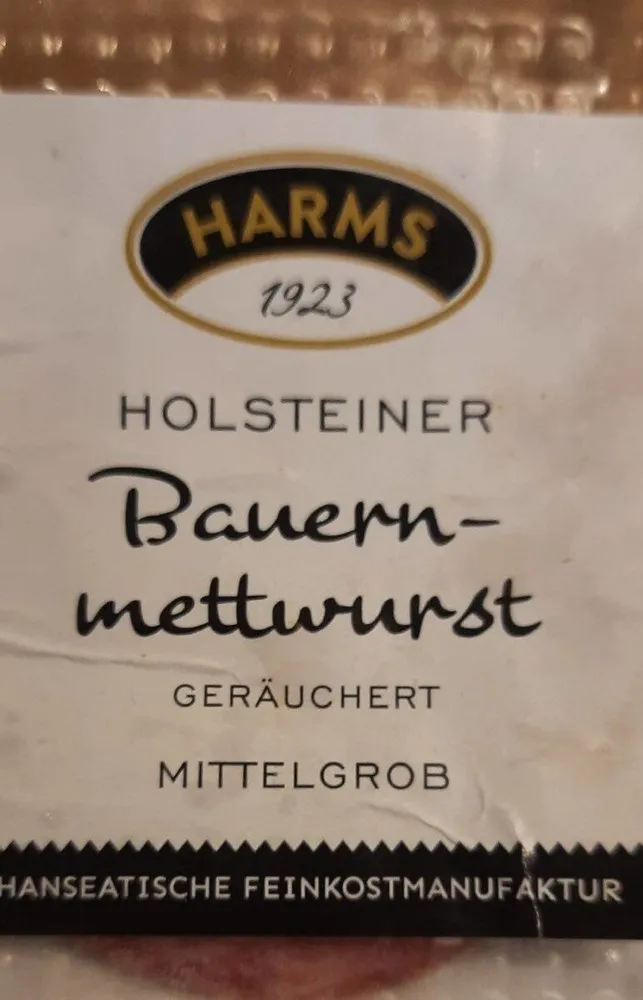 Holsteiner Bauernmettwurst
