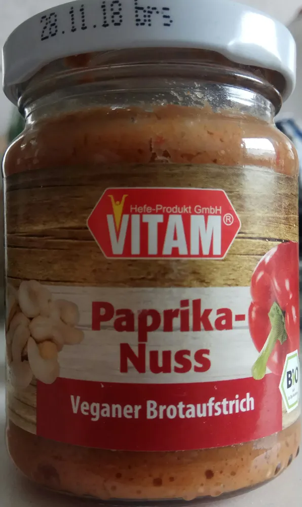 Paprikanuss Brotaufstrich