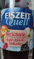 Bio Schorle Apfel Kirsch Holunder