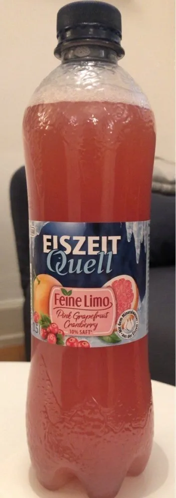 Feine Limo Pink Grapefruit Cranberry