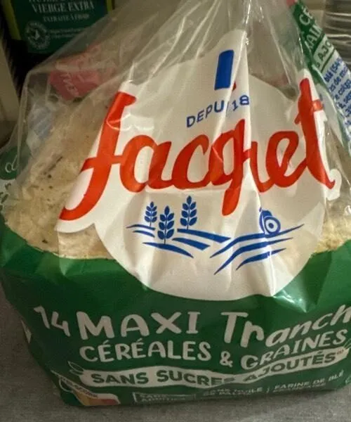 Pain de mie aux céréales et graines