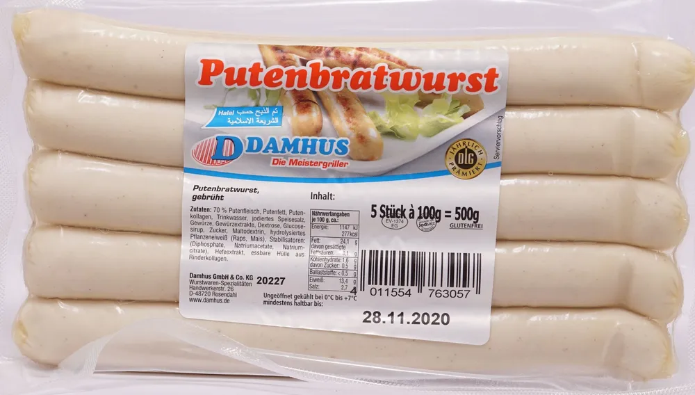 Putenbratwurst