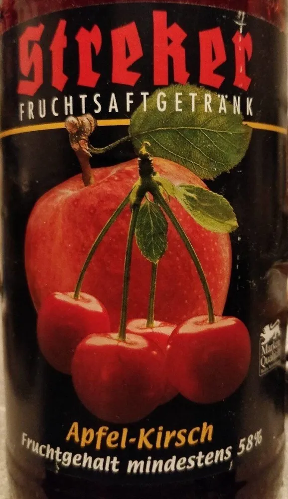 Apfel-Kirsch Fruchtsaftgetränk