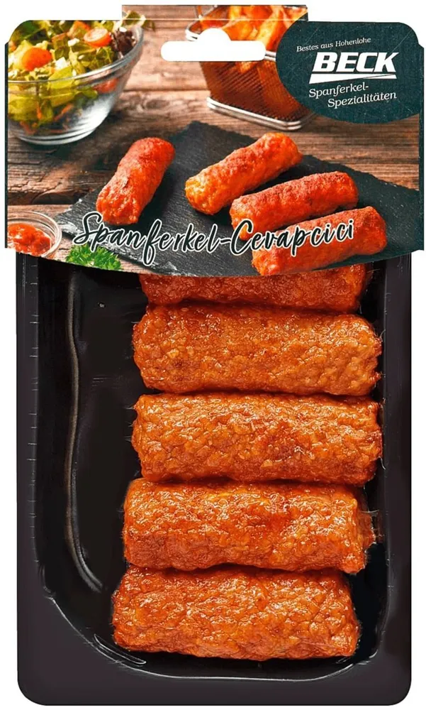 Spanferkel-Cevapcici