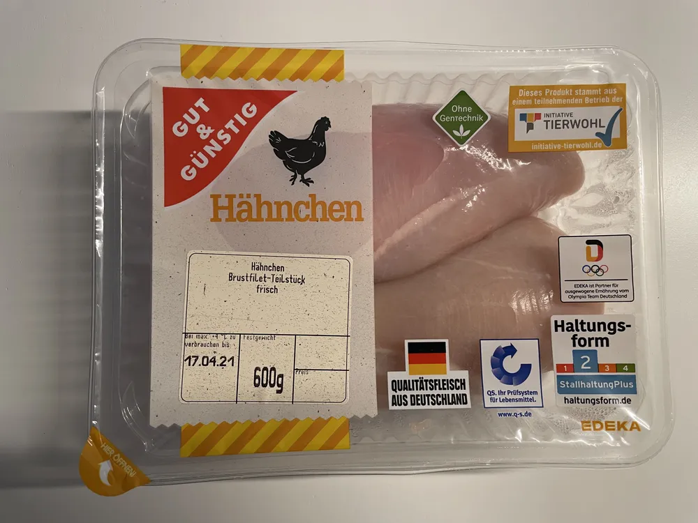 Hähnchen Brustfilet-Teilstück, frisch