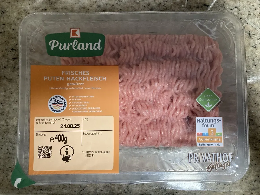 Puten-Hackfleisch