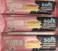 protein soft  white choc strawberry