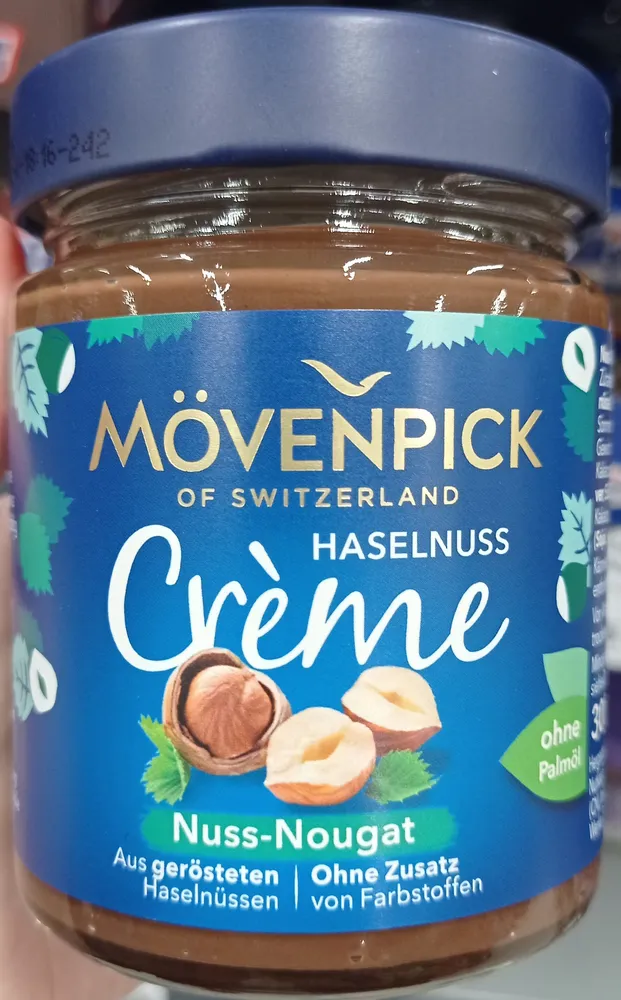 Haselnuss Crème