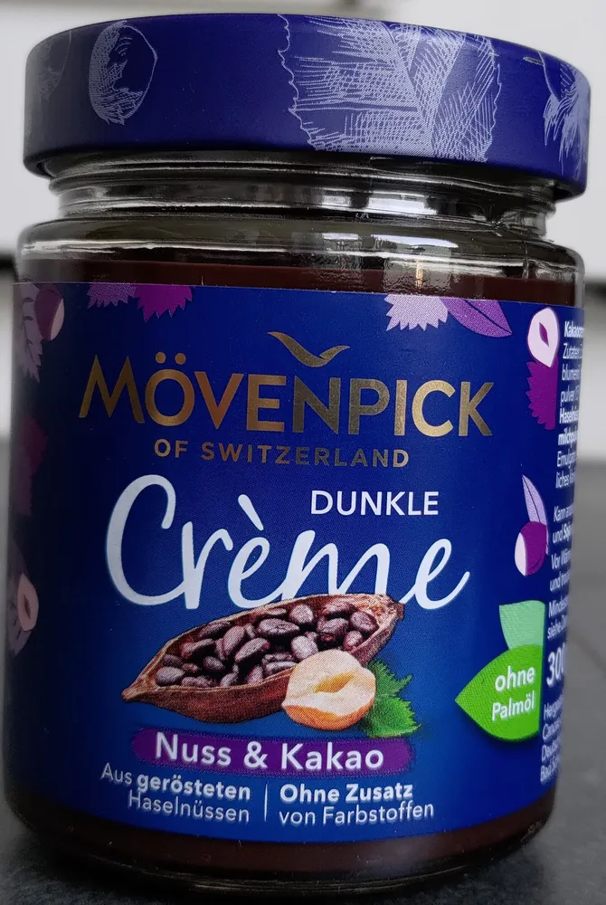 Dunkle Crème Nuss&Kakao