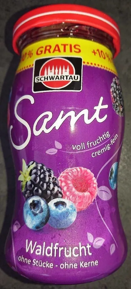 Samt Waldfrucht