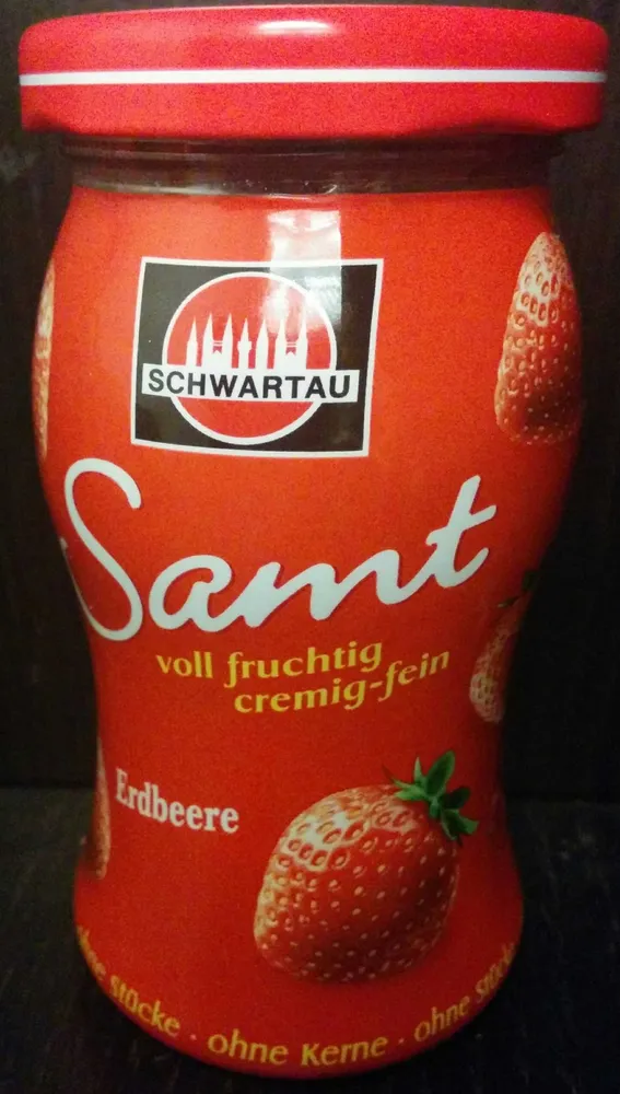 Samt Erdbeere
