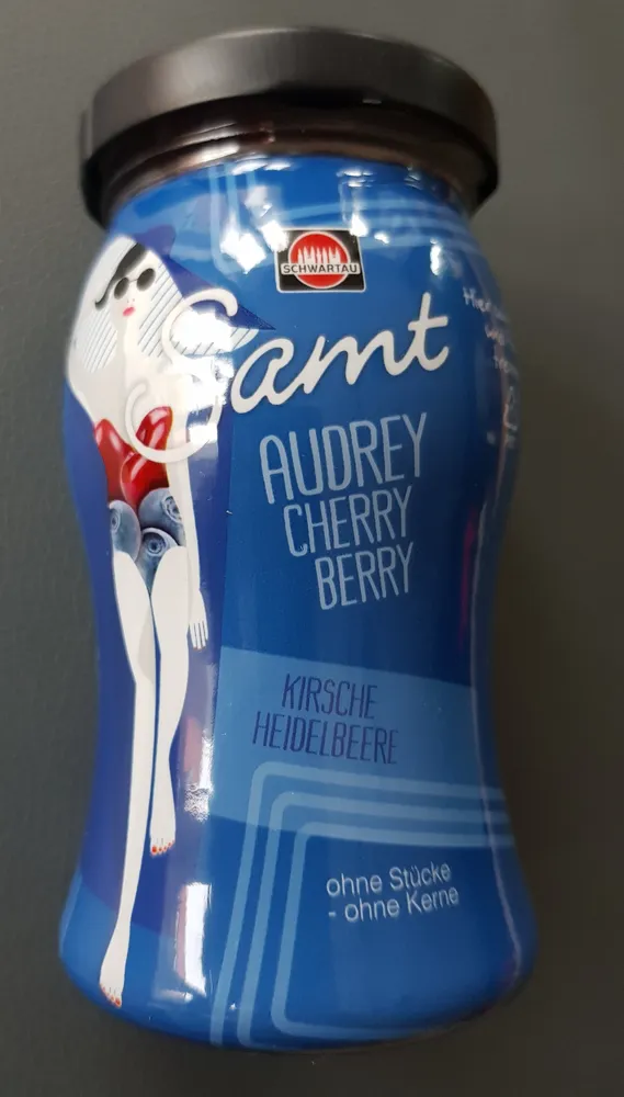 Samt Audrey Cherry Berry