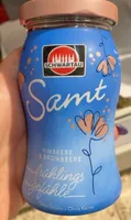 Samt Himbeere und Brombeere