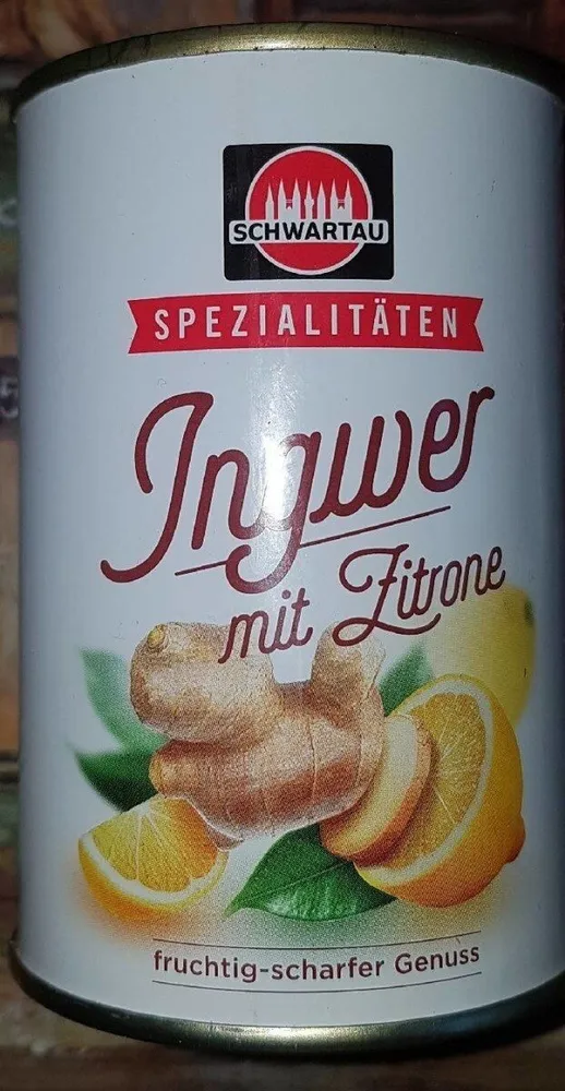 Ingwer mit Zitrone