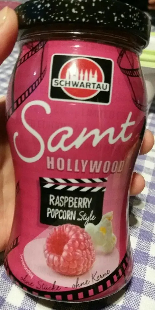 Samt himbeer marmelade