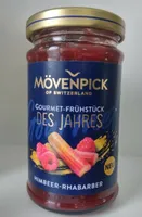 Mövenpick Gourmet Frühstück Himbeer Rhabarber